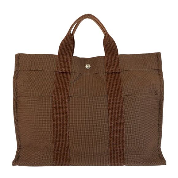 Hermès Handbags - Hermes Herline Brown Tote Bag